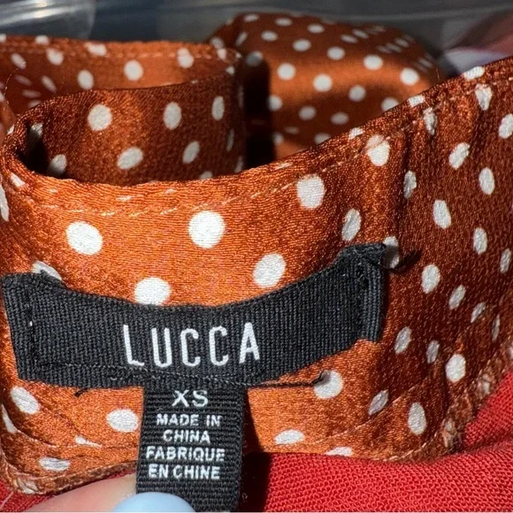 Lucca Silky Polka dot pants - Picture 4 of 7